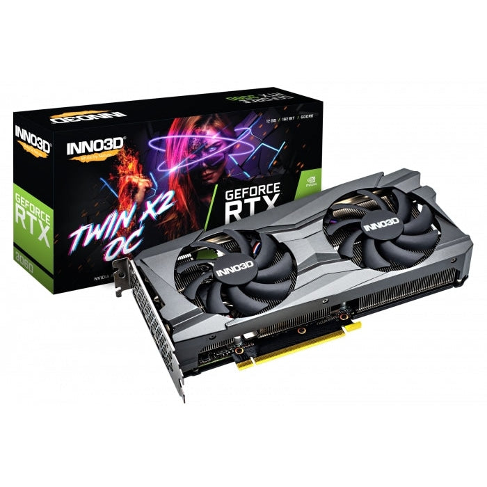 Видео карта Inno3D GeForce RTX 3060 Twin X2 OC 8GB