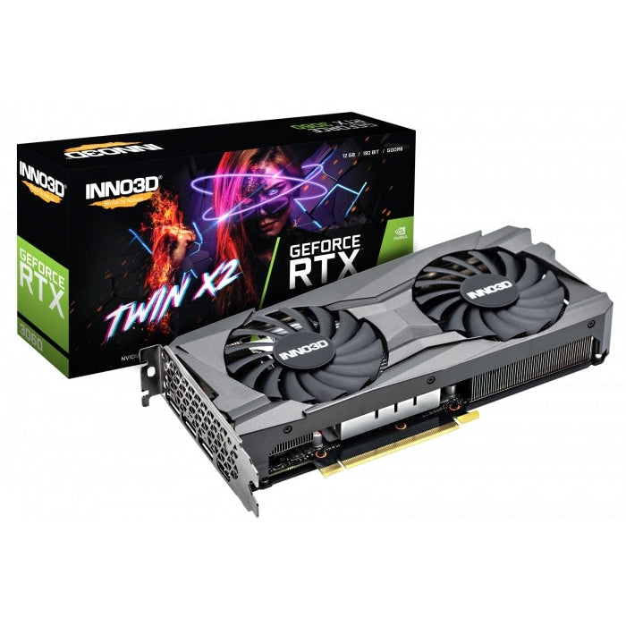 Видео карта Inno3D GeForce RTX 3060 Twin X2 8GB