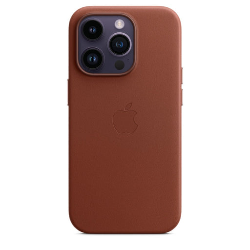 Калъф Apple iPhone 14 Pro Leather Case with MagSafe - Umber