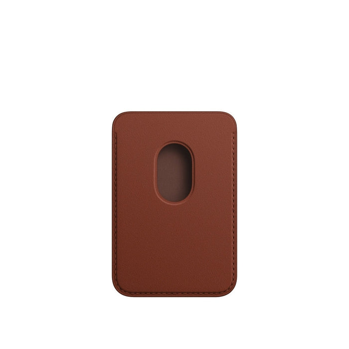 Калъф Apple iPhone Leather Wallet with MagSafe - Umber