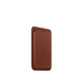Калъф Apple iPhone Leather Wallet with MagSafe - Umber