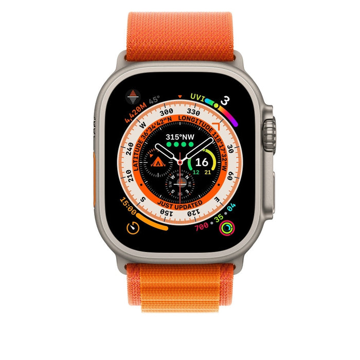 Каишка за часовник Apple Watch 49mm Orange