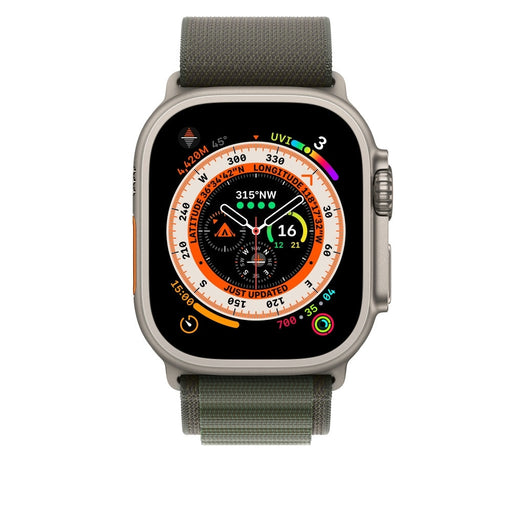 Каишка за часовник Apple Watch 49mm Green