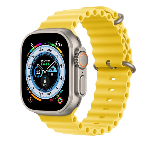 Каишка за часовник Apple Watch 49mm Yellow Ocean Band