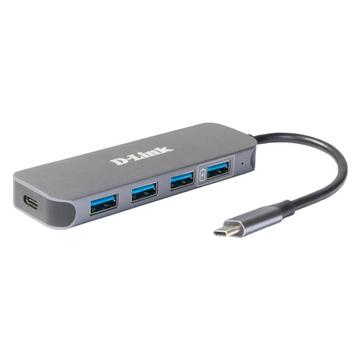 USB хъб D - Link USB - C to 4 - Port 3.0 Hub with Power