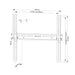 Стойка Neomounts by NewStar Screen Wall Mount (tilt