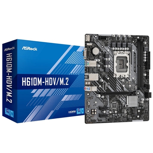 Дънна платка Asrock H610M - HDV/M.2