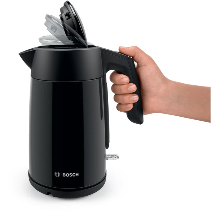 Електрическа кана Bosch TWK7L463 Kettle 2400 W 1.7 l Black