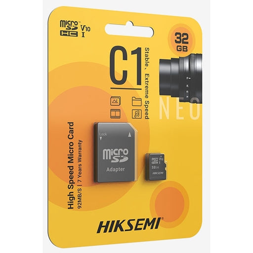 Памет HIKSEMI microSDXC 128G Class 10 and UHS - I 3D