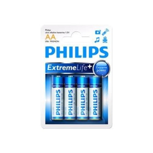 Philips Ultra Alkaline LR6 AA 4бр