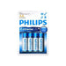 Philips Ultra Alkaline LR6 AA 4бр