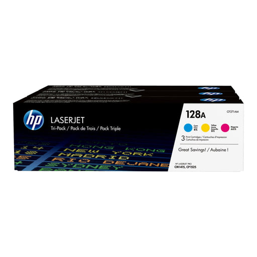 Тонер HP 128A original Toner cartridge CF371AM cyan