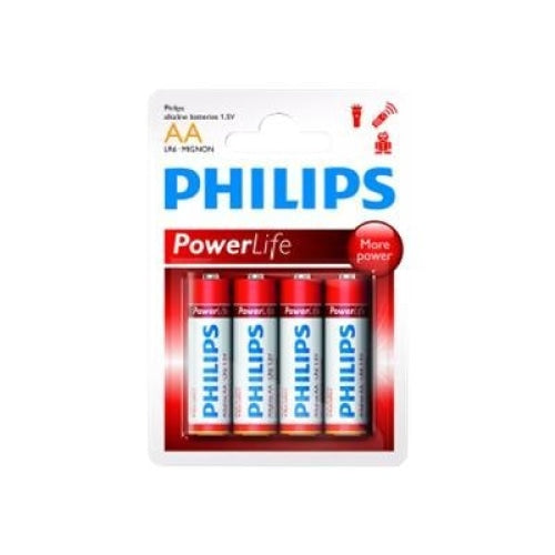 Philips Power Alkaline LR6 AA 4бр.