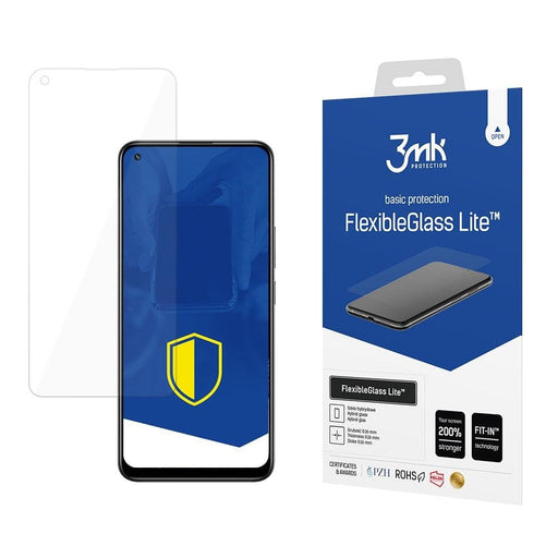 Скрийн протектор 3mk FlexibleGlass Lite™ за Realme 8 4G