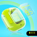 Безжични слушалки Acefast T6 TWS зелени