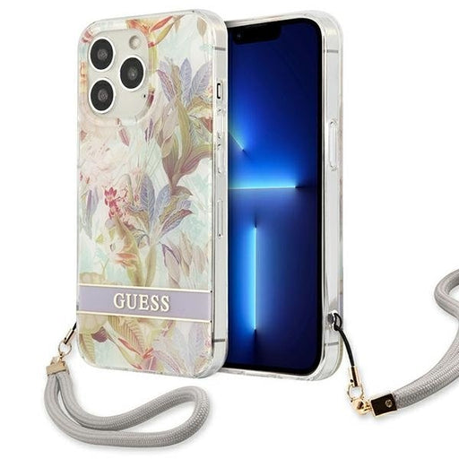 Кейс Guess GUHCP13LHFLSU за iPhone 13 Pro / 6.1’