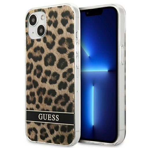 Кейс Guess GUHCP13SHSLEOW за iPhone 13 mini 5.4’