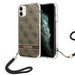 Кейс Guess GUOHCN61H4STW за iPhone 11 кафяв