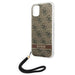 Кейс Guess GUOHCN61H4STW за iPhone 11 кафяв