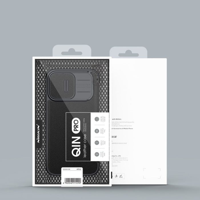 Кейс Nillkin Qin Cloth Pro за iPhone 13 Max със