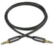 Универсален AUX кабел Wozinsky 3.5mm мини жак 3m черен
