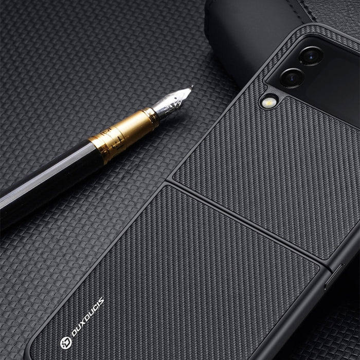 Кейс Dux Ducis Fino за Samsung Galaxy Z Flip4 червен