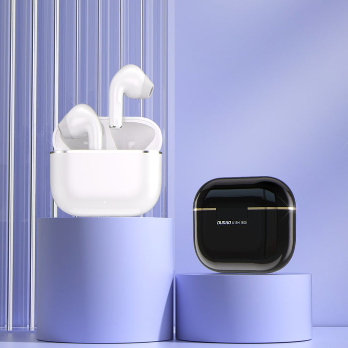 Безжични слушалки Dudao U15H TWS Bluetooth 5.1 325mAh бели