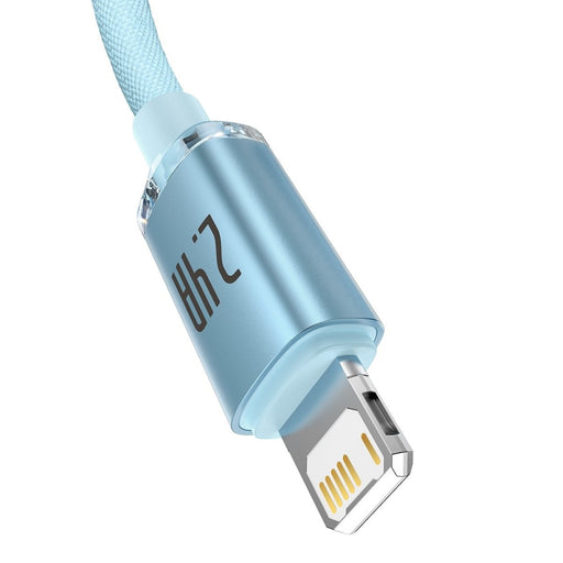 Кабел Baseus Crystal Shine USB към Lightning 2.4A