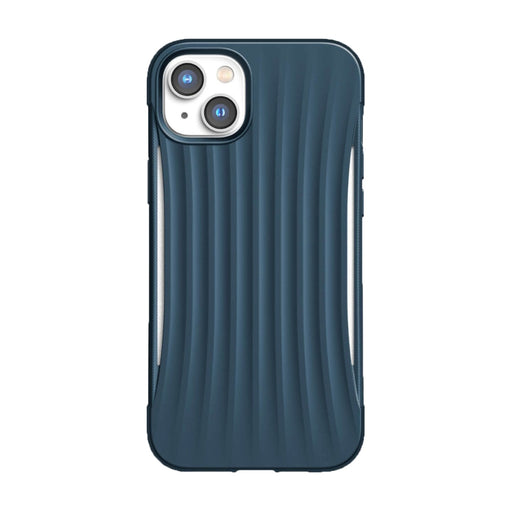 Кейс Raptic X - Doria Clutch Case за iPhone 14 син гръб