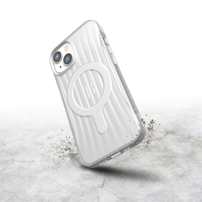 Кейс Raptic X-Doria Clutch Case за iPhone 14 with MagSafe, прозрачен гръб