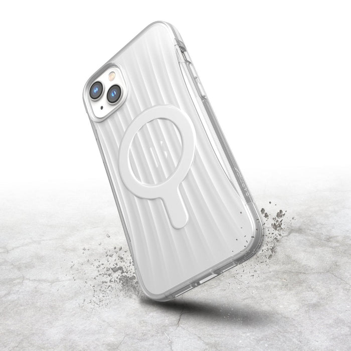Кейс Raptic X-Doria Clutch Case за iPhone 14 Plus with MagSafe, прозрачен гръб