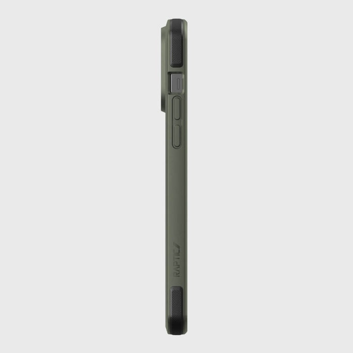 Кейс Raptic X-Doria Secure Case for за iPhone 14 Pro Max with MagSafe, брониран гръб, зелен
