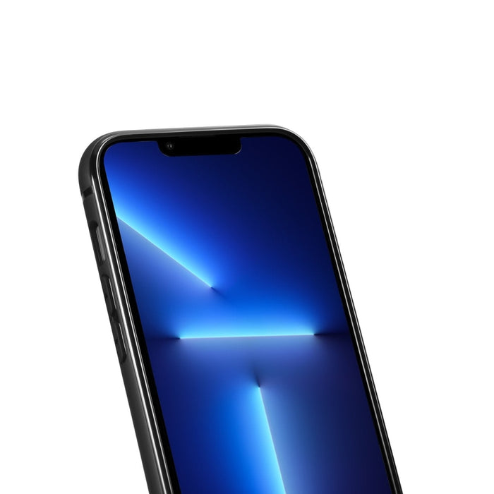 Кейс от естествена кожа iCarer Oil Wax за iPhone 14 Plus (съвместим с MagSafe), Черен (WMI14220719-BK)