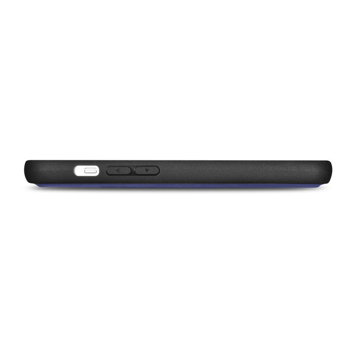 Флип кейс 2в1 от естествена кожа iCarer Wallet Case за iPhone 14 Pro, Anti-RFID, светлолилав, (WMI14220726-LP)