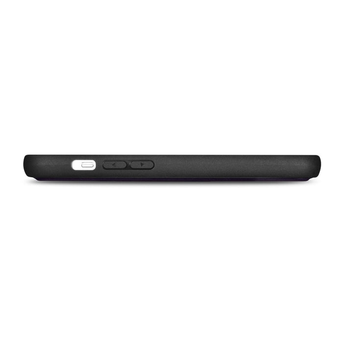 Флип кейс 2в1 от естествена кожа iCarer Wallet Case за iPhone 14 Plus, Anti-RFID, тъмнолилав, (WMI14220727-DP)