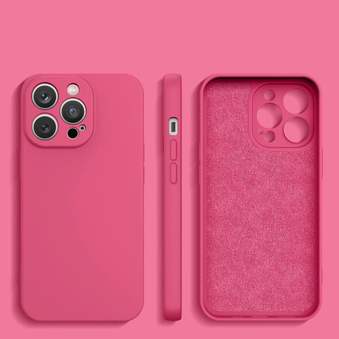 Кейс HQWear Silicone Case за iPhone 14 Pro fuchsia