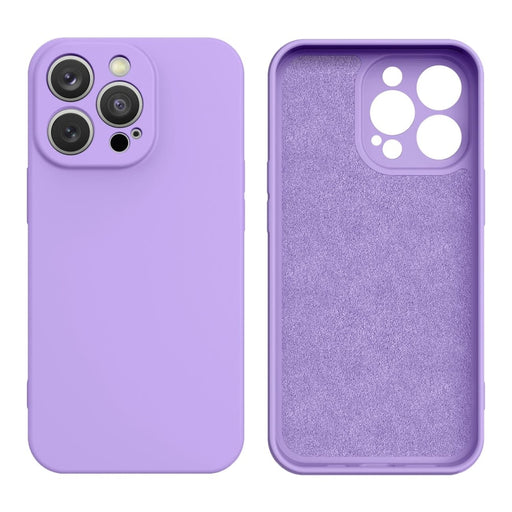 Кейс HQWear Silicone Case за iPhone 14 Plus лилав