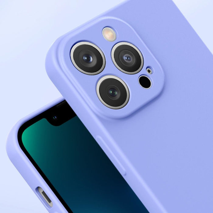 Кейс HQWear Silicone Case за iPhone 13 Pro Max лилав