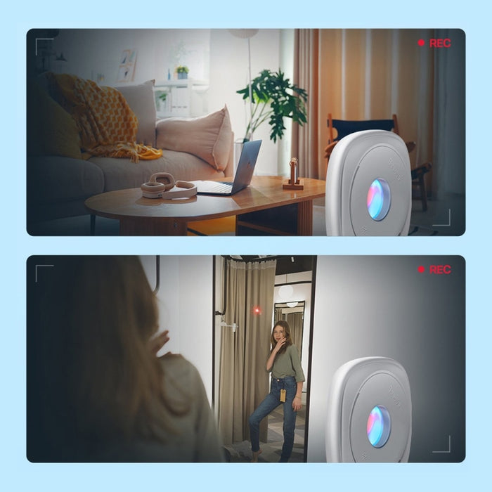 Детектор за скрити камери Baseus Heyo, с кабел за зареждане USB към Type-C, 0.3m, бял