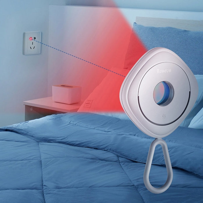 Детектор за скрити камери Baseus Heyo, с кабел за зареждане USB към Type-C, 0.3m, бял