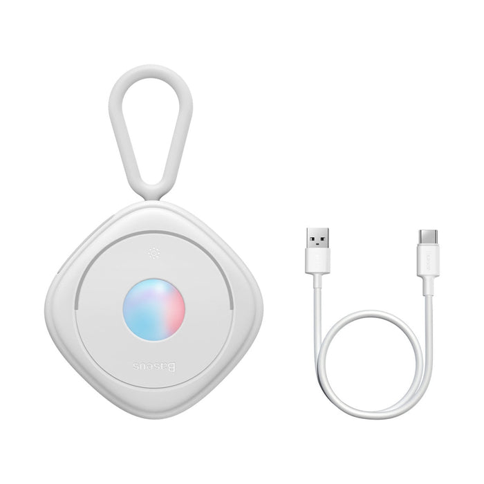 Детектор за скрити камери Baseus Heyo, с кабел за зареждане USB към Type-C, 0.3m, бял