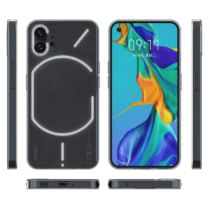 Кейс Ultra Clear 0.5mm за Nothing Phone 1 тънък прозрачен