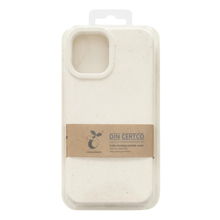 Силиконов кейс Eco Case за iPhone 14 Pro бял