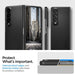 Кейс Spigen AIRSKIN за Samsung Galaxy Z Fold 4 черен