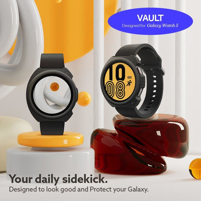 Кейс CASEOLOGY VAULT за Galaxy Watch 4/5 44mm матово черен