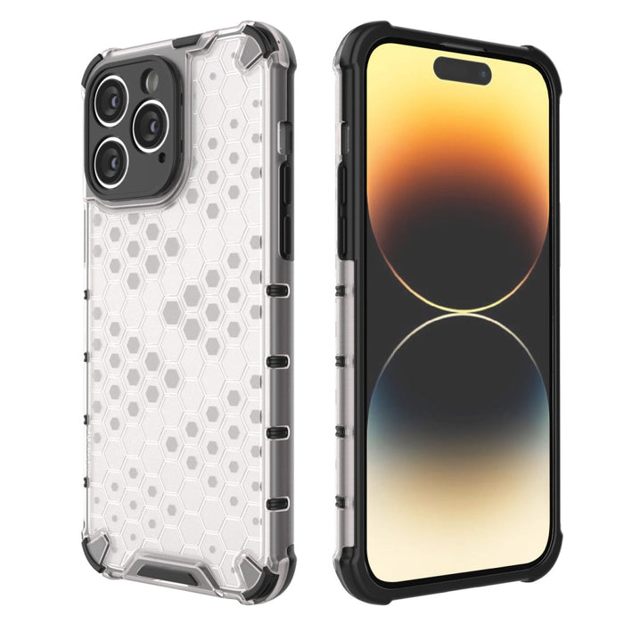 Кейс HQWear Honeycomb за iPhone 14 Pro черен