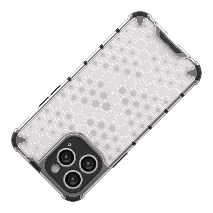 Кейс HQWear Honeycomb за iPhone 14 Pro прозрачен