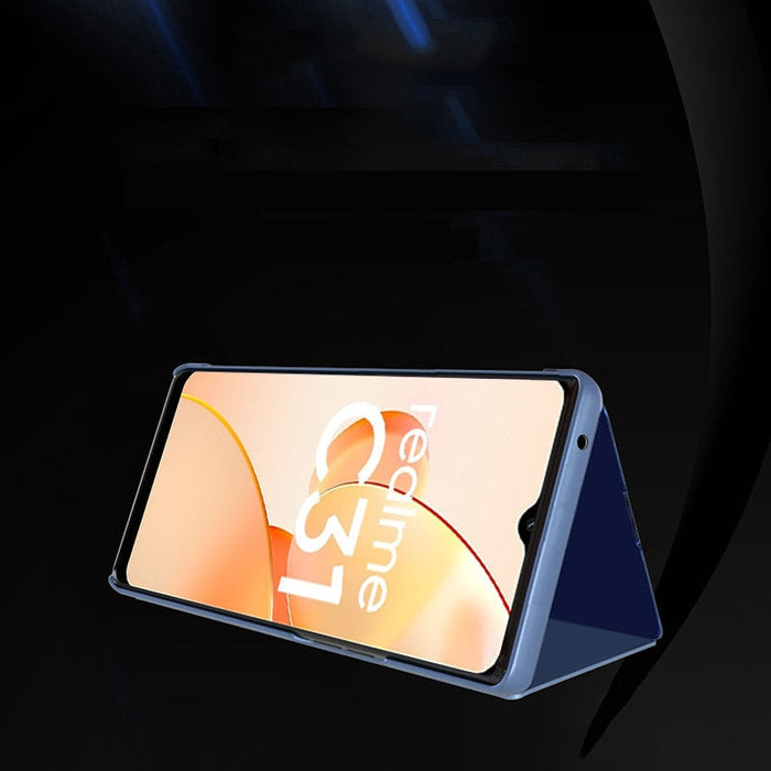 Калъф HQWear Clear View Case за Realme C31 черен