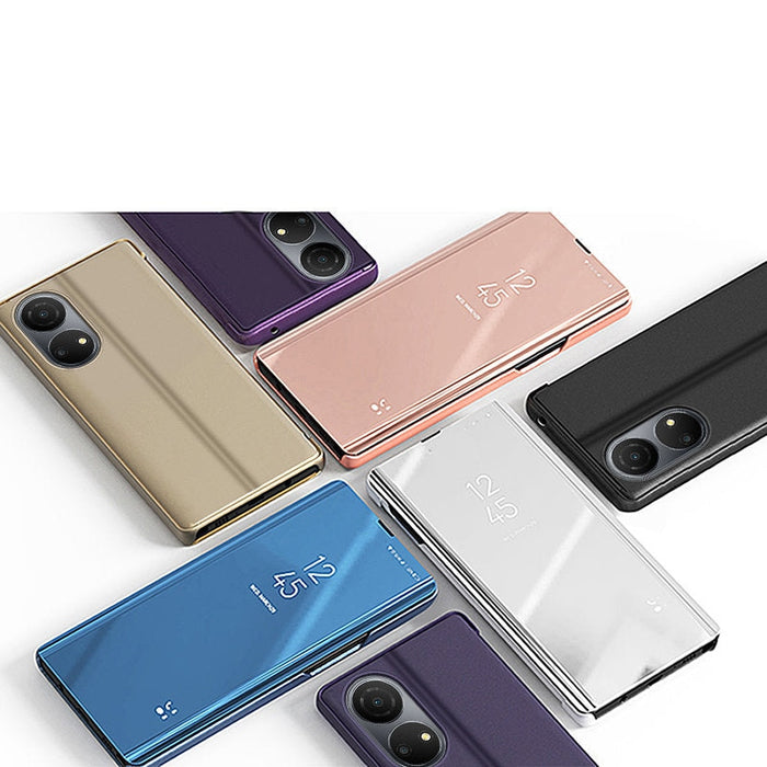 Калъф HQWear Clear View Case за Honor X8 черен