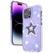 Кейс Kingxbar Heart Star Series за iPhone 14 Pro лилав